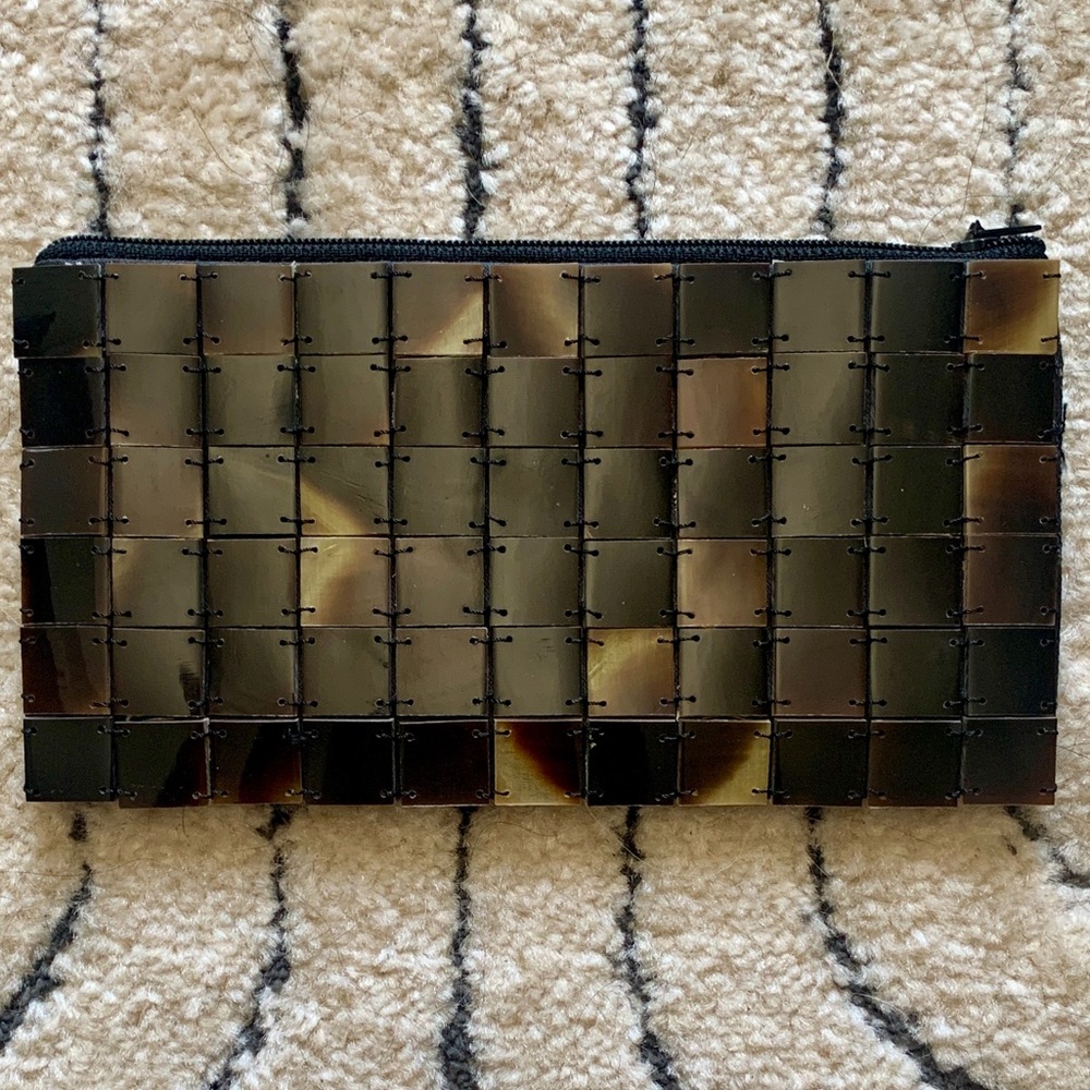 Chan Luu Tortoise Shell Clutch - Black